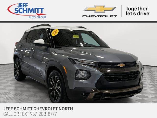 Gray (Satin Steel Metallic) 2021 Chevrolet Trailblazer SUV / Crossover Front-Wheel Drive Continuously Variable Transmission