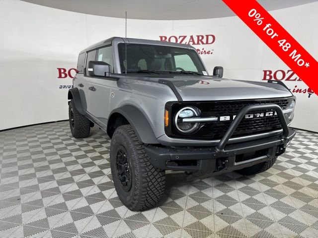 2024 Iconic Silver Metallic Ford Bronco Wildtrak 4X4 SUV