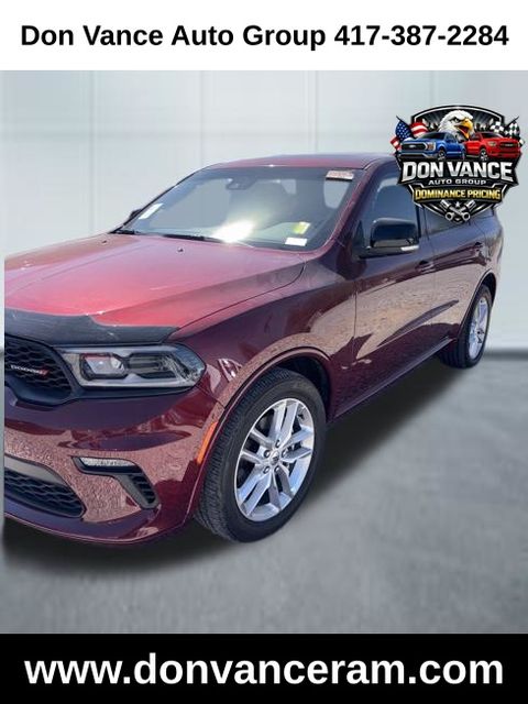 Octane Red Pearlcoat 2023 Dodge Durango GT Plus RWD SUV / Crossover Rear-Wheel Drive 8-Speed Automatic