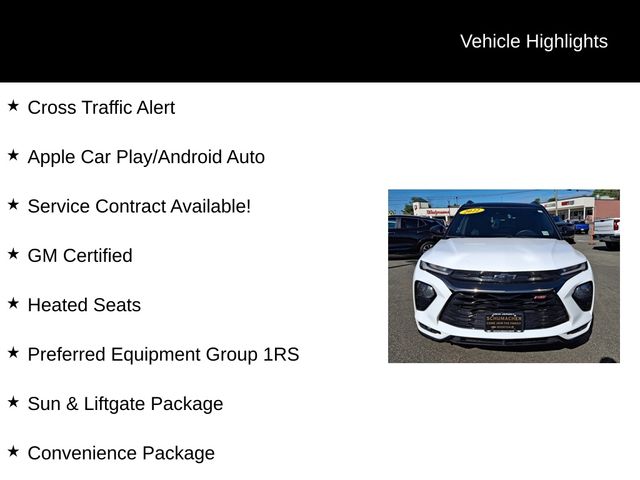 2022 Chevrolet Trailblazer RS photo