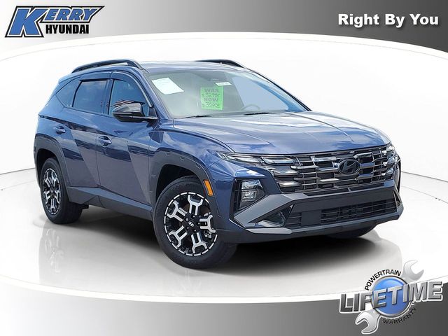 Atlantis Blue 2025 Hyundai Tucson SUV / Crossover All-Wheel Drive 8-Speed Automatic