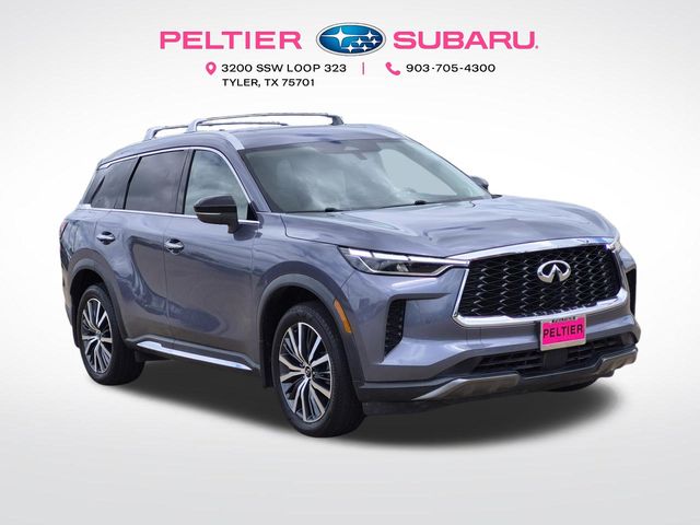 Moonbow Blue 2023 INFINITI QX60 Sensory AWD SUV / Crossover All-Wheel Drive 9-Speed Automatic
