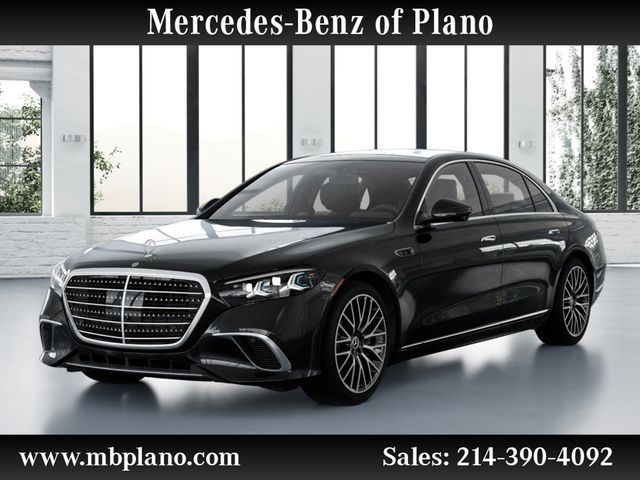 Obsidian Black Metallic 2027 Mercedes-Benz S-Class Sedan All-Wheel Drive 9-Speed Automatic