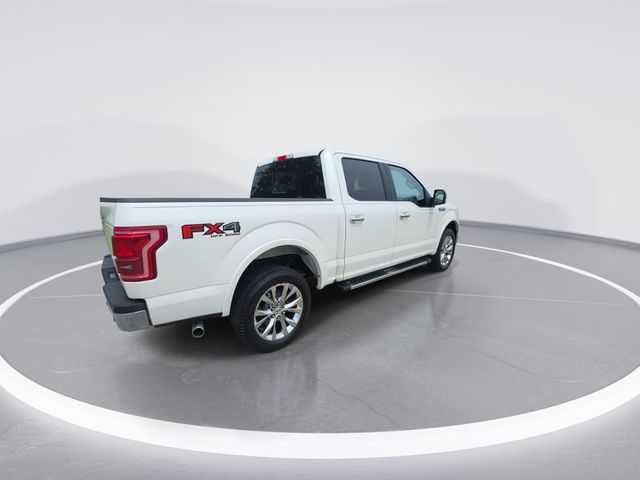 Used 2016 White Platinum Clearcoat Metallic Ford Lariat image 8
