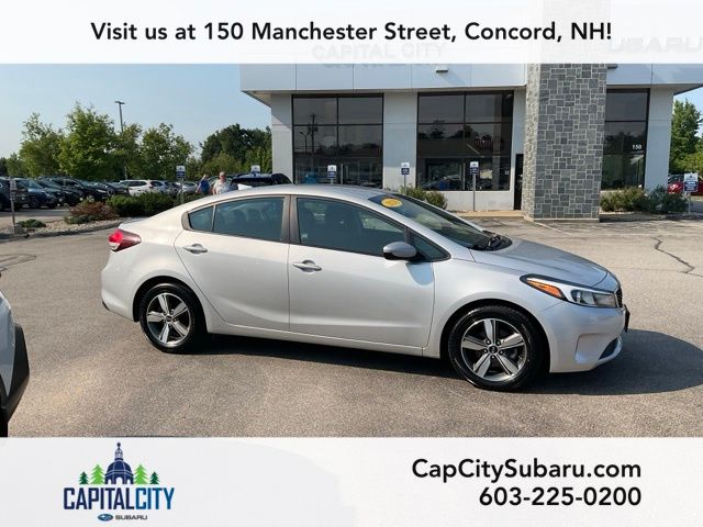Silky Silver 2018 Kia Forte Sedan Front-Wheel Drive 6-Speed Automatic