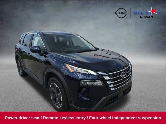 Deep Ocean Blue Pearl 2025 Nissan Rogue SUV / Crossover Front-Wheel Drive Continuously Variable Transmission