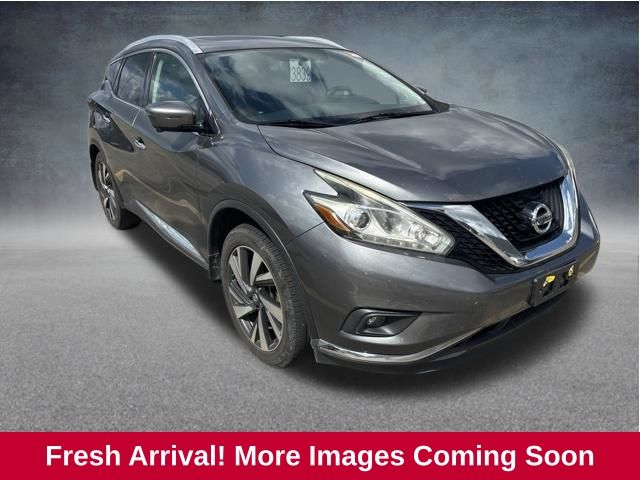 Gray (Gun Metallic) 2017 Nissan Murano SUV / Crossover Front-Wheel Drive Continuously Variable Transmission