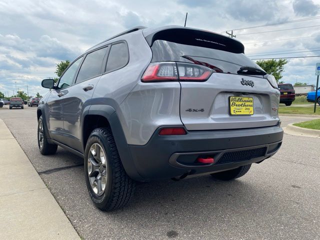 2019 Jeep Cherokee Trailhawk - Billet Silver Metallic exterior view 7