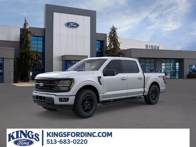 Iconic Silver Metallic 2026 Ford F-150 XLT SuperCrew 4WD Pickup Truck Four-Wheel Drive Automatic