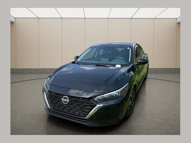 Super Black 2025 Nissan Sentra Sedan Front-Wheel Drive Continuously Variable Transmission