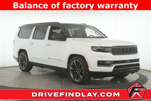 Bright White Clearcoat 2025 Jeep Grand Wagoneer L Series III 4WD SUV / Crossover Four-Wheel Drive 8-Speed Automatic