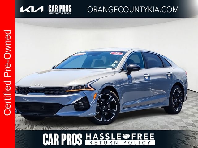 Wolf Gray 2024 Kia K5 Sedan Front-Wheel Drive 8-Speed Automatic