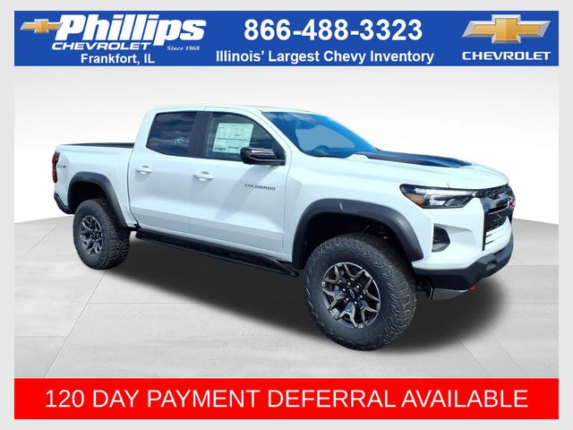 Summit White 2026 Chevrolet Colorado Pickup Truck Four-Wheel Drive 8-Speed Automatic