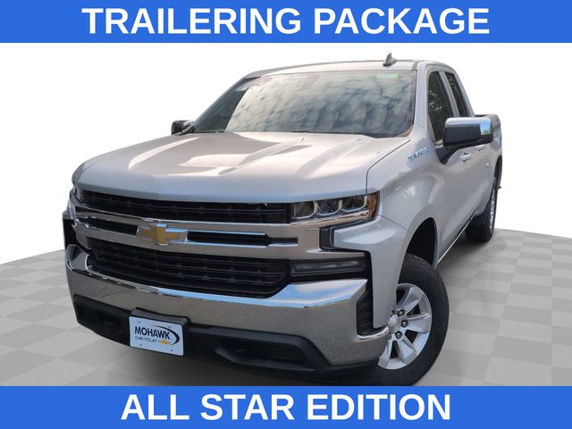 Silver Ice Metallic 2019 Chevrolet Silverado 1500 Pickup Truck Four-Wheel Drive 8-Speed Automatic