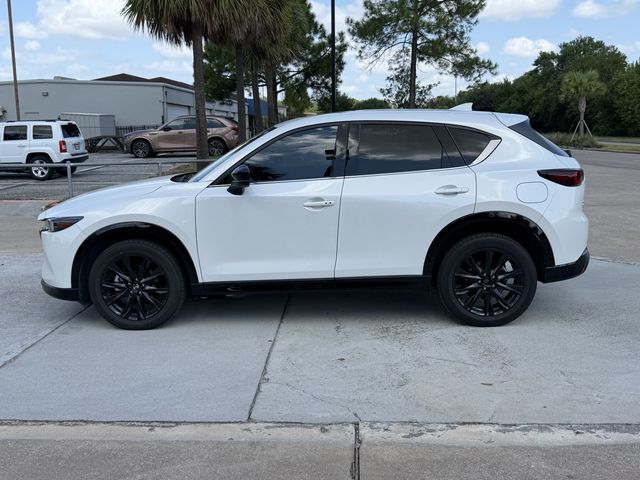 2025 Mazda CX-5 2.5 Carbon Turbo White at Joe Myers Mazda Kia