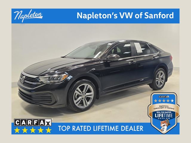 Black 2023 Volkswagen Jetta Sedan Front-Wheel Drive 8-Speed Automatic