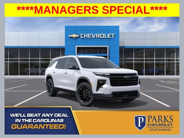 Summit White 2026 Chevrolet Traverse SUV / Crossover Front-Wheel Drive 8-Speed Automatic