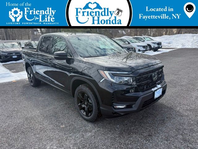 Crystal Black Pearl 2026 Honda Ridgeline Pickup Truck All-Wheel Drive 9-Speed Automatic