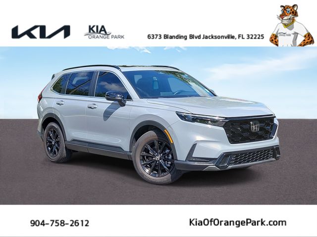 Urban Gray Pearl 2025 Honda CR-V Hybrid SUV / Crossover Front-Wheel Drive Continuously Variable Transmission