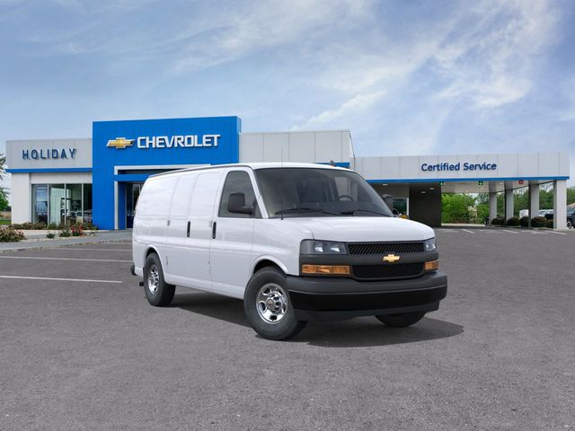 Summit White 2025 Chevrolet Express Cargo 2500 RWD Van Rear-Wheel Drive 8-Speed Automatic Overdrive