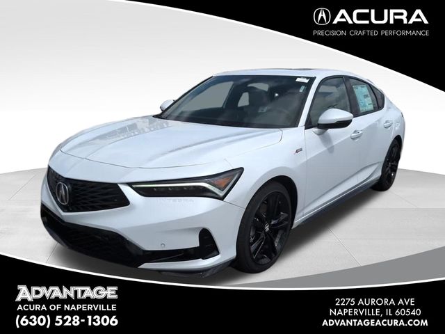 Platinum White Pearl 2026 Acura Integra Sedan Front-Wheel Drive Continuously Variable Transmission