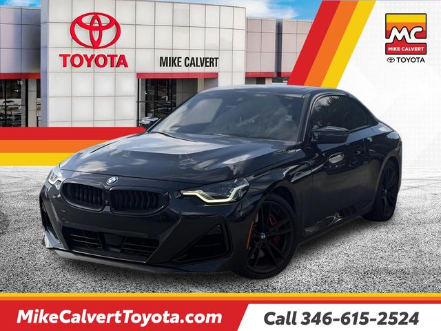 Black Sapphire Metallic 2023 BMW 2 Series Coupe Rear-Wheel Drive 8-Speed Automatic