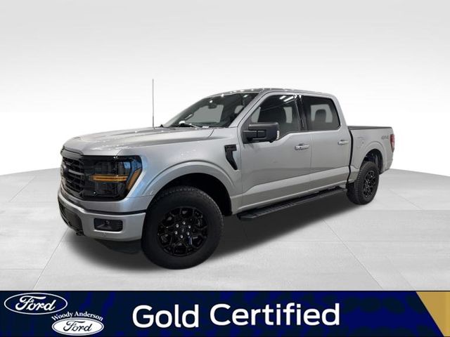 Silver Metallic 2024 Ford F-150 Pickup Truck Four-Wheel Drive Automatic