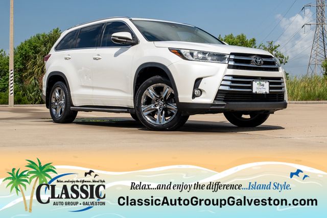 2018 Toyota Highlander Limited Platinum White at Emmons Autoplex
