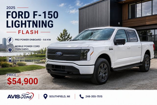 2025 Ford F-150 Lightning Flash SuperCrew AWD