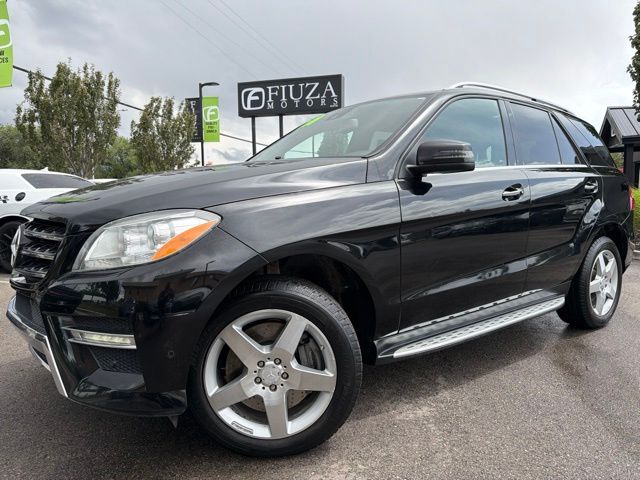 Black 2013 Mercedes-Benz M-Class SUV / Crossover All-Wheel Drive 7-Speed Automatic