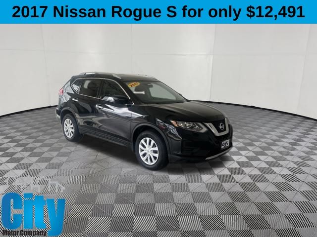 Gray (Magnetic Black) 2017 Nissan Rogue S AWD SUV / Crossover All-Wheel Drive Continuously Variable Transmission
