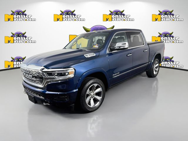 Patriot Blue Pearlcoat 2022 RAM 1500 Pickup Truck Four-Wheel Drive 8-Speed Automatic