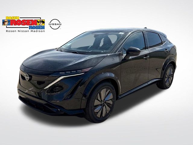 Black Diamond Pearl 2025 Nissan Ariya Platinum+ e-4ORCE SUV / Crossover All-Wheel Drive Continuously Variable Transmission