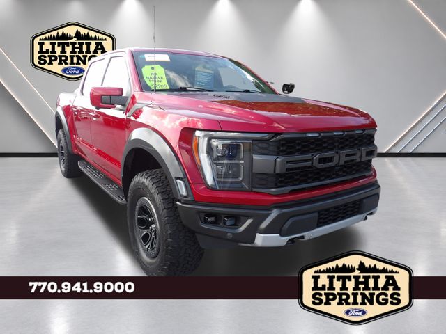 Red Metallic 2023 Ford F-150 Pickup Truck Four-Wheel Drive Automatic