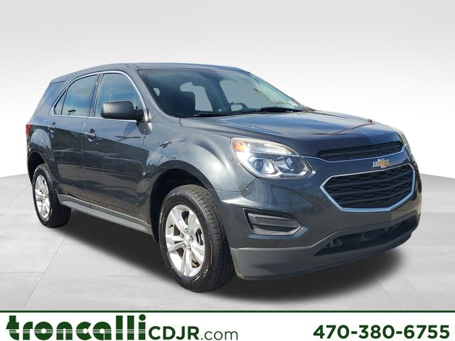 Nightfall Gray Metallic 2017 Chevrolet Equinox LS FWD SUV / Crossover Front-Wheel Drive 6-Speed Automatic Overdrive