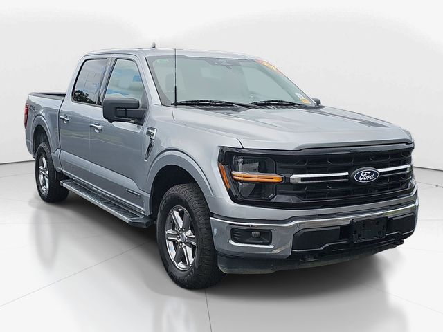 Silver Metallic 2024 Ford F-150 XLT SuperCrew 4WD Pickup Truck Four-Wheel Drive Automatic