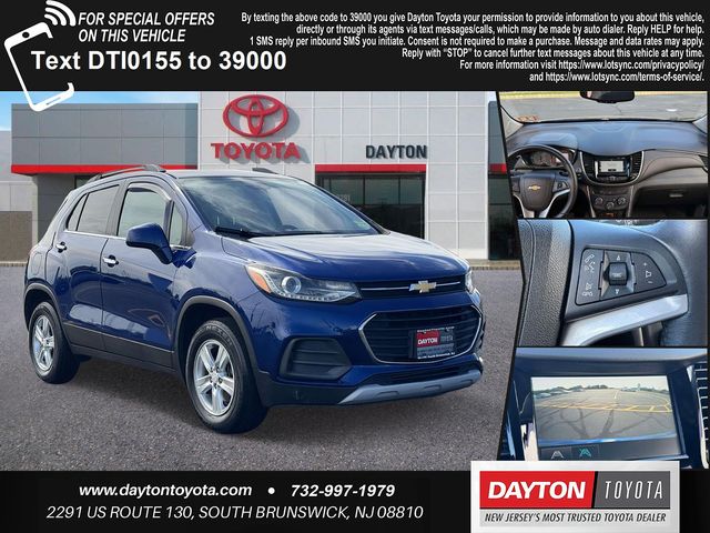 Blue Topaz Metallic 2017 Chevrolet Trax SUV / Crossover All-Wheel Drive 6-Speed Automatic