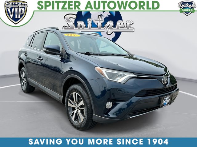 Dark Blue 2017 Toyota RAV4 SUV / Crossover All-Wheel Drive 6-Speed Automatic