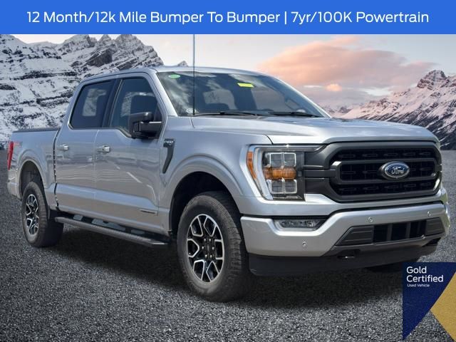 Silver Metallic 2023 Ford F-150 Pickup Truck Four-Wheel Drive Automatic