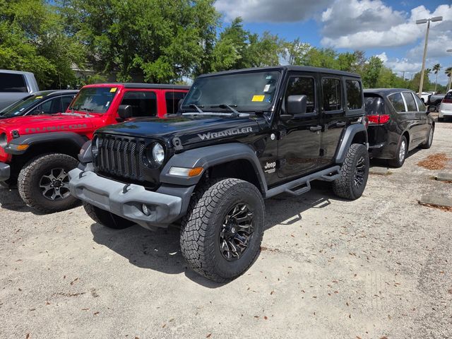 Certified Used 2019 Black Jeep Unlimited Sport S image 3