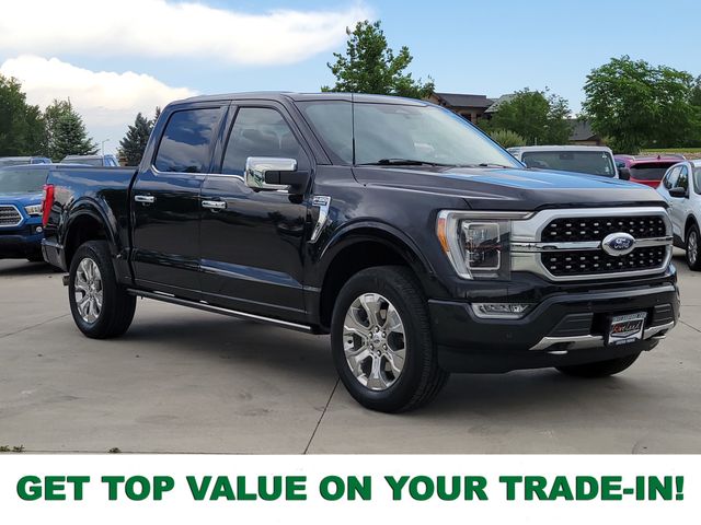 Black Metallic 2023 Ford F-150 Pickup Truck Four-Wheel Drive Automatic
