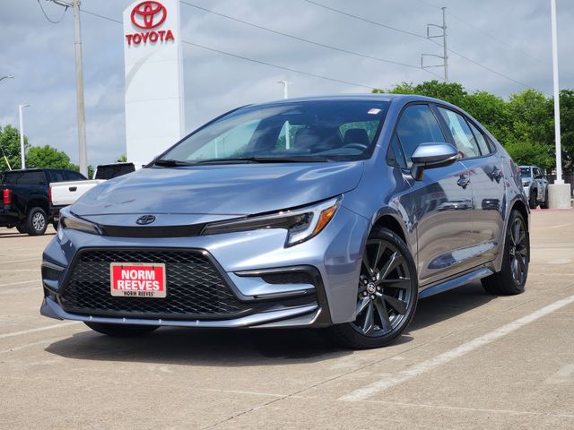 Celestite 2025 Toyota Corolla SE FWD Sedan Front-Wheel Drive Continuously Variable Transmission
