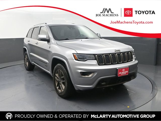 Billet Silver Metallic Clearcoat 2017 Jeep Grand Cherokee SUV / Crossover Four-Wheel Drive 8-Speed Automatic