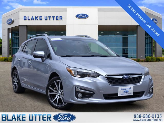 Ice Silver Metallic 2019 Subaru Impreza 2.0i Limited Hatchback AWD Hatchback All-Wheel Drive Continuously Variable Transmission