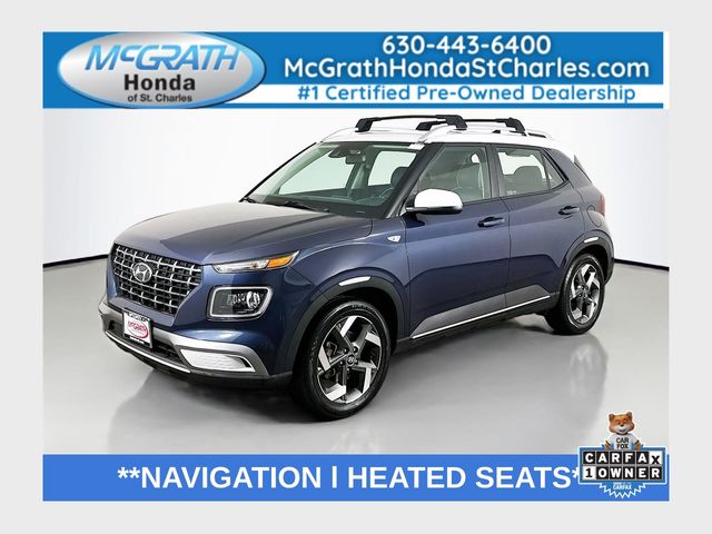 Denim 2021 Hyundai Venue Denim FWD SUV / Crossover Front-Wheel Drive Continuously Variable Transmission