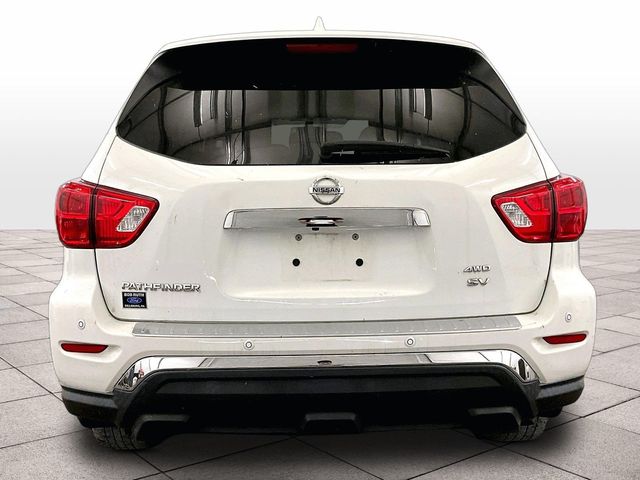 2020 Nissan Pathfinder SV White at Phil Fitts Ford