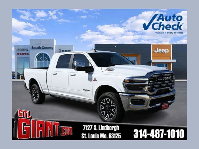 Bright White Clearcoat 2025 RAM 2500 Pickup Truck Four-Wheel Drive 8-Speed Automatic