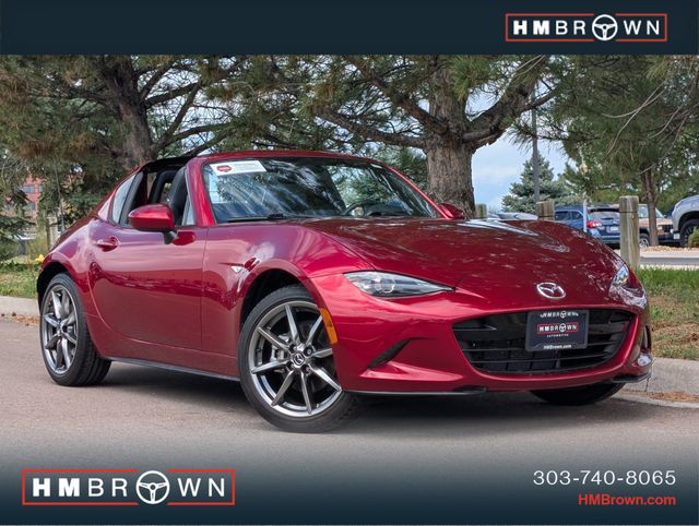 Soul Red Crystal Metallic 2023 Mazda MX-5 Miata Convertible Rear-Wheel Drive 6-Speed Automatic