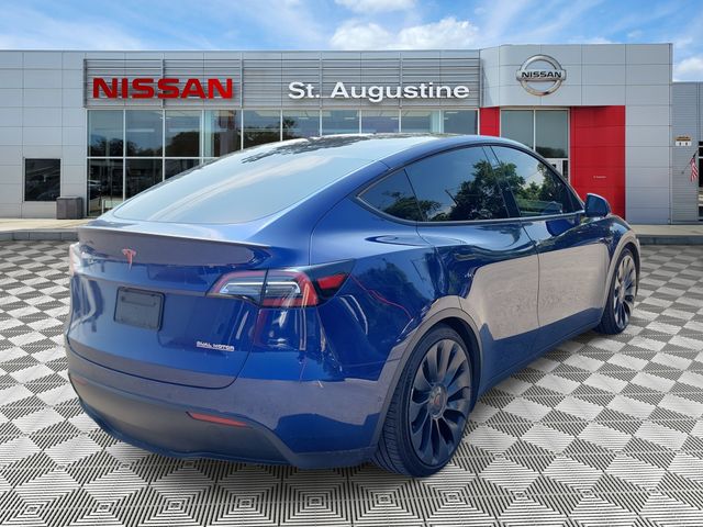 Used 2022 Tesla Model Y Performance with VIN 7SAYGDEF1NF520609 for sale in St. Augustine, FL