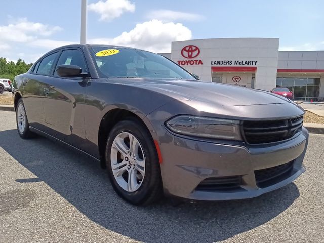 Gray (Granite Crystal Metallic Clearcoat) 2023 Dodge Charger Sedan Rear-Wheel Drive 8-Speed Automatic